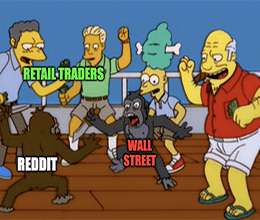 Monkey Knife Fight Wall Street Reddit Meme