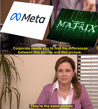 Meta Matrix Same Picture The Office Meme