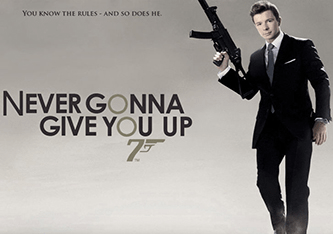 Bond Never Gonna Give You Up Palantir Meme