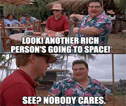 Another Rich Person In Space Jurassic Park Meme