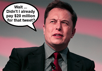Elon Musk Tweet Tesla $20 million fine meme