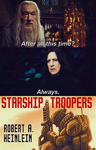 After all this time Snape Dumbledore Starship meme