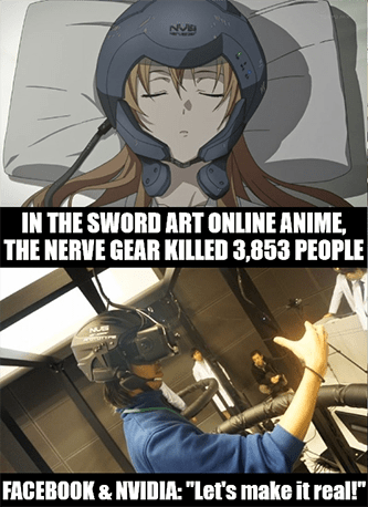 Art Online Anime Nvidia Meme