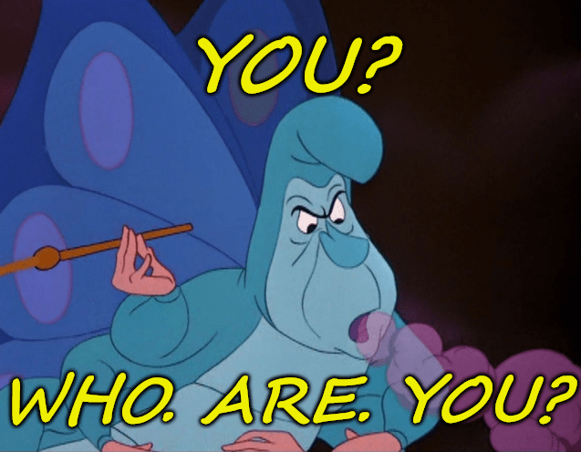 Great Stuff You Who are you Alice meme