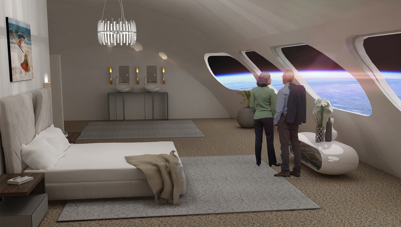 space hotel travel
