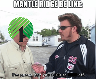 Dollar Tree Mantle Ridge be like I'm gonna pay you $100 meme