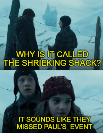 Hermione Ron Whomping Willow EXF HL Meme 