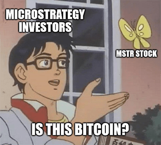 MicroStrategy investors is this bitcoin meme