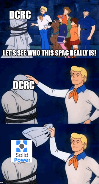 DCRC Scooby Doo let's see who this spac is meme