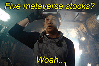 five metaverse stocks woah virtual reality meme