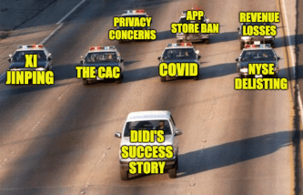 DIDI Success Car Chase China Meme
