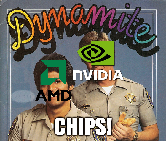 Dynamite Chips AMD Nvidia semiconductors meme