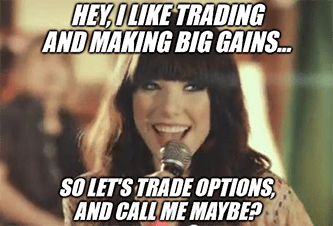 Call Me Maybe Options Trading Meme