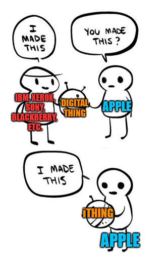 I Made This Apple Vs. Every Other Tech Company Meme