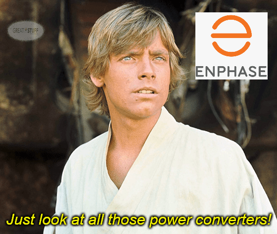 Solar’s Not An Enphase; Canopy’s Not Cashed Nor Is Chipotle Real Mexican Food