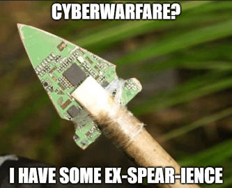 Cyberwarfare stock experience