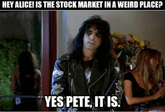 Stock Market Weird Place Meme
