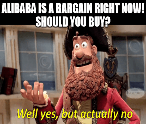 Alibaba Bargain Stock