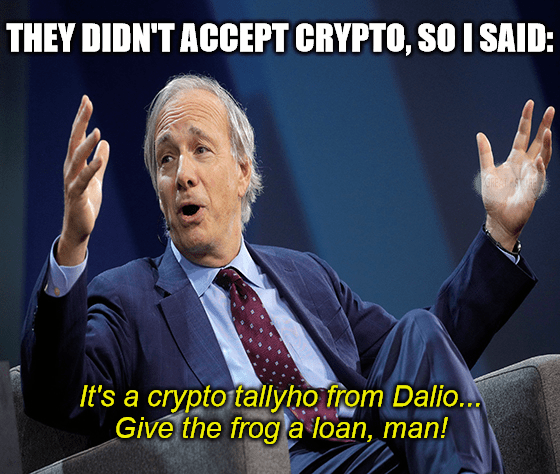 Dalio’s Crypto Afterglow, Nike Sneaks By, ESG Won’t Let Me Be