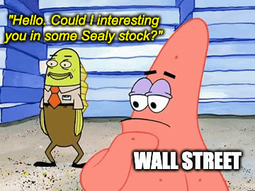 Sealy not rolling out product in Europe