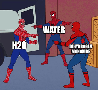 H2O Water Hydrogen Monoxide