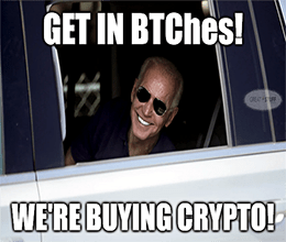 Biden popular crypto traders