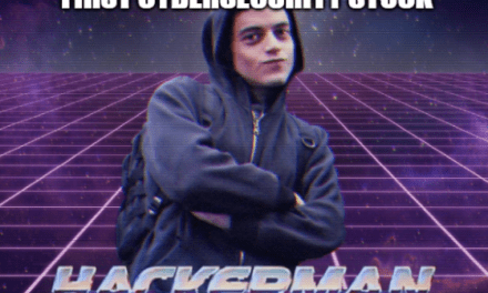 Feels to buy first cybersecurity stock hackerman meme