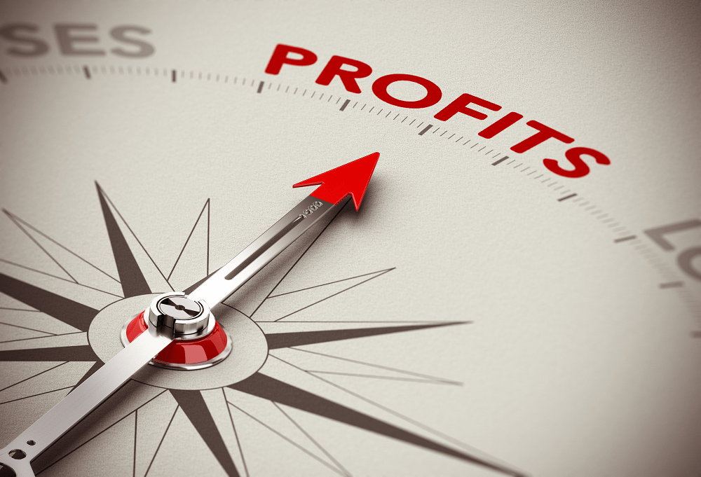 Sec helps double profits