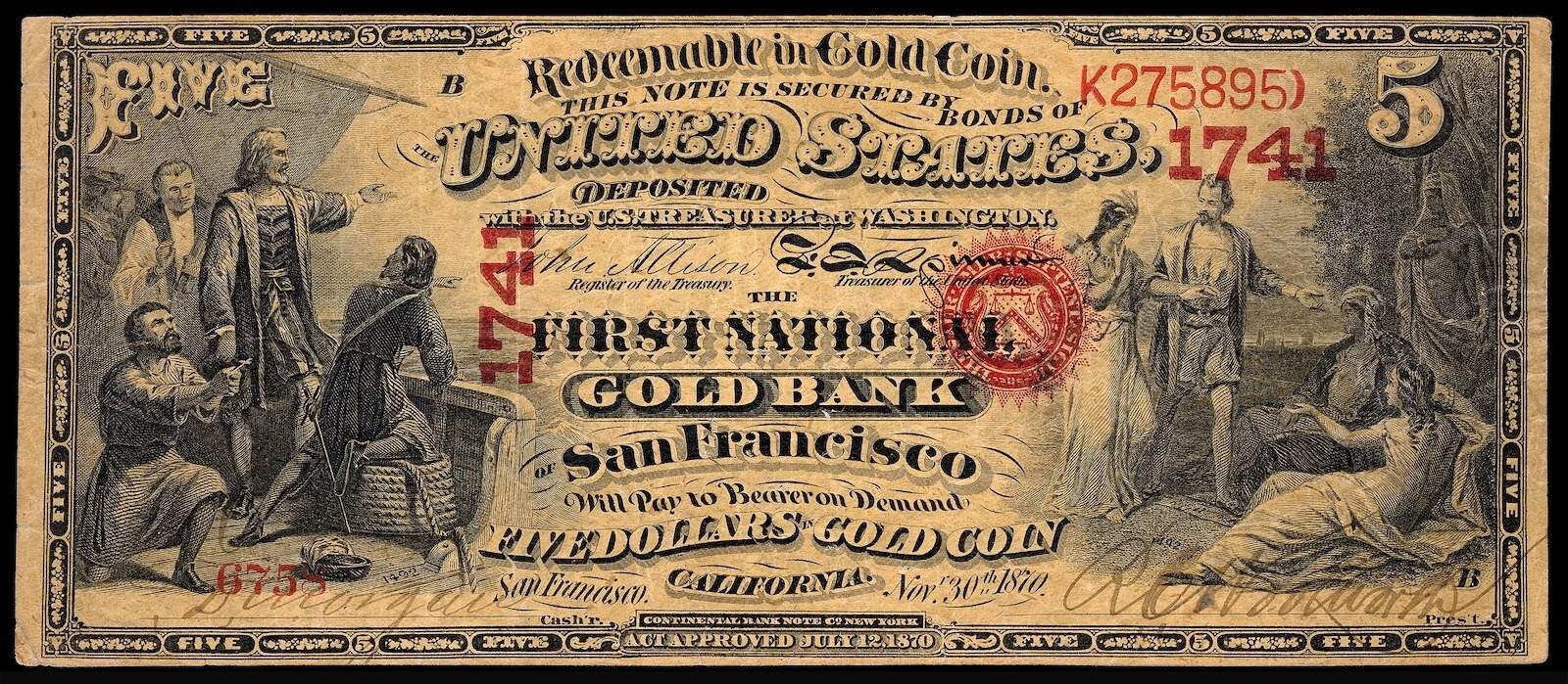 Relic of the "Free Banking System"