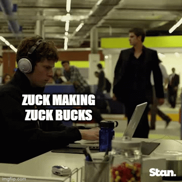 Social Network Working On Zuck Bucks GIF