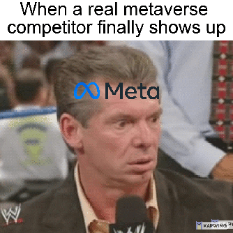 Meta real metaverse competitor gif