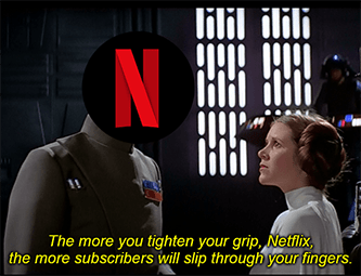 Netflix password sharing meme