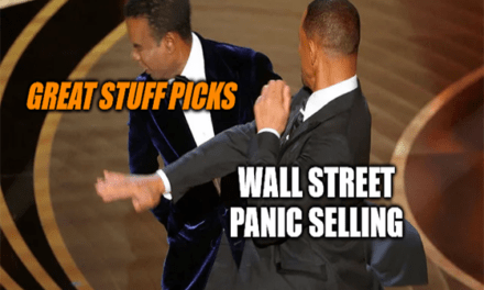 Great Stuff Picks Smith smack Wall Street panic selling meme