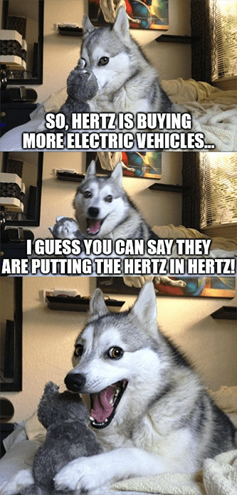Hertz buys EV Meme