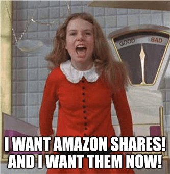 I Want Amazon Shares Meme