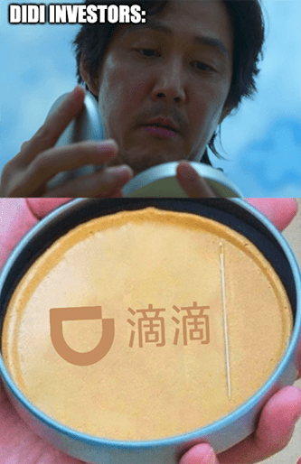 DiDi delisting meme