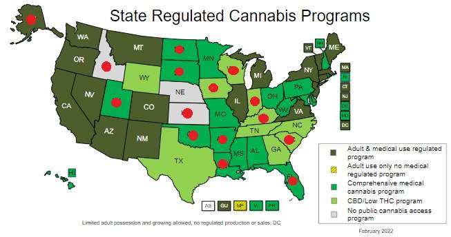 State regulated cannabis programs
