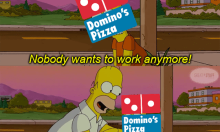 Nobody wants to work for Domino's Simpsons meme