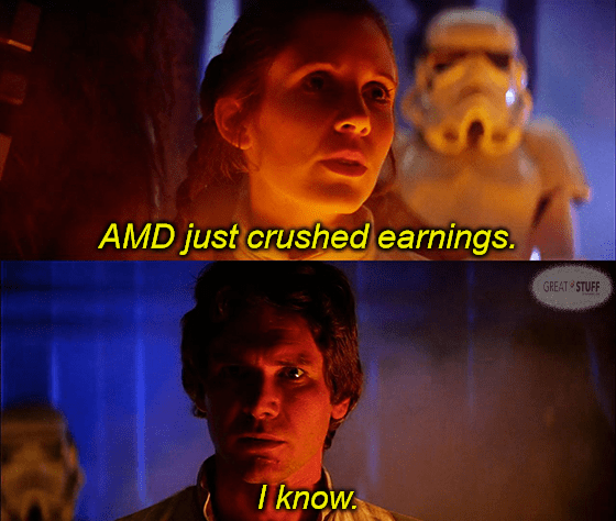 AMD’s Infinite Power, Yum Brand’s Dark Side, It’s A Ride-Sharing Trap!