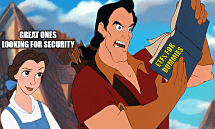 Beauty and the Beast Gaston ETFs for Dummies Meme