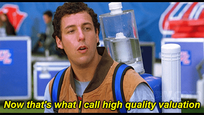 High Quality Valuation Meme