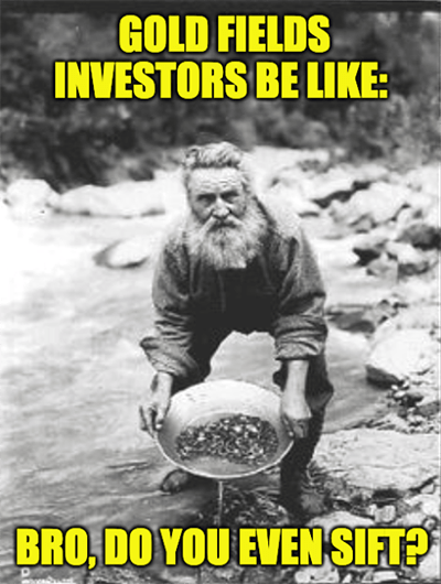Gold Fields Do You Even Sift Meme