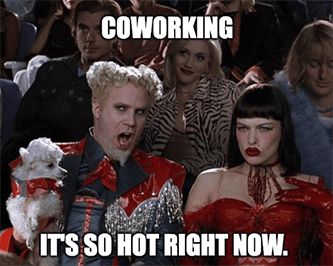 Coworking space company WeWork Meme
