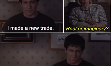 Donnie Darko Real Imaginary Trade Meme
