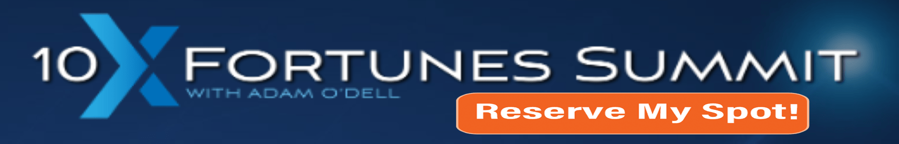 10X Fortunes Signup Banner