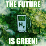Future is green hydrogen power meme