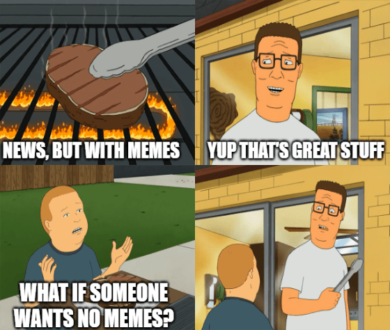 King of the Hill Grill What If Someone Wants No Memes Meme