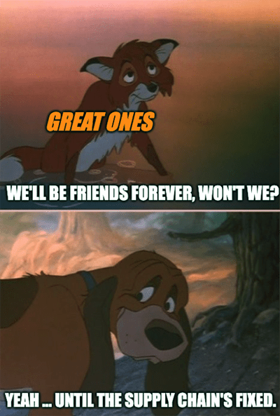 Friends forever Copper meme