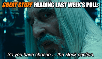 Great Stuff Reading Poll I See You Have Chosen Saruman Meme
