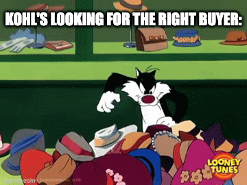 Kohl's Silvester Searching Hat Pile GIF